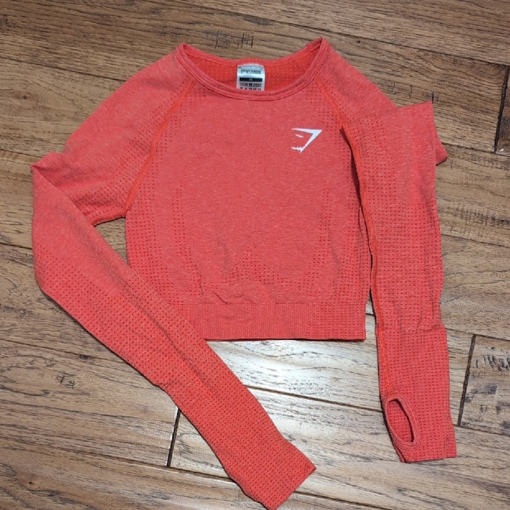 Gymshark Coral Long Sleeve Top